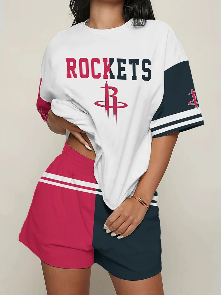Houston Rockets Limited Edition Top And Shorts Two-Piece Suits