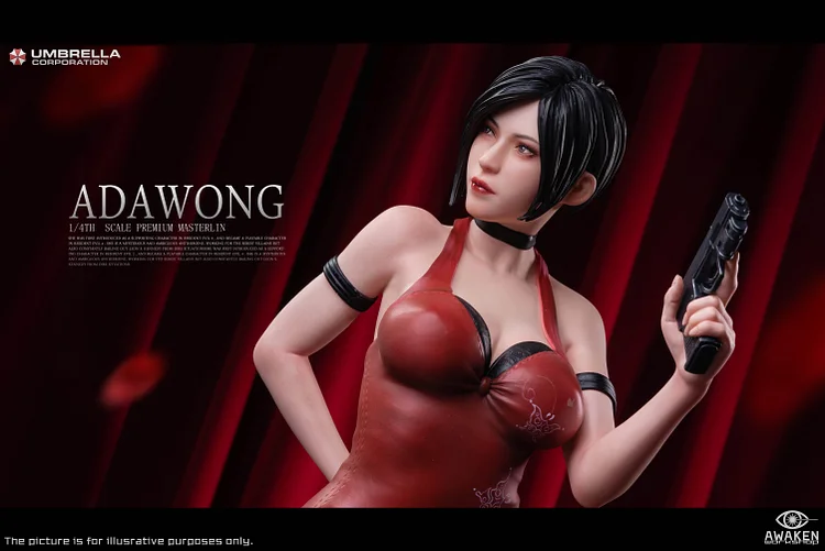 1/4 Scale Ada Wong with LED - Resident Evil Resin Statue - Slap Studio  [Pre-Order]