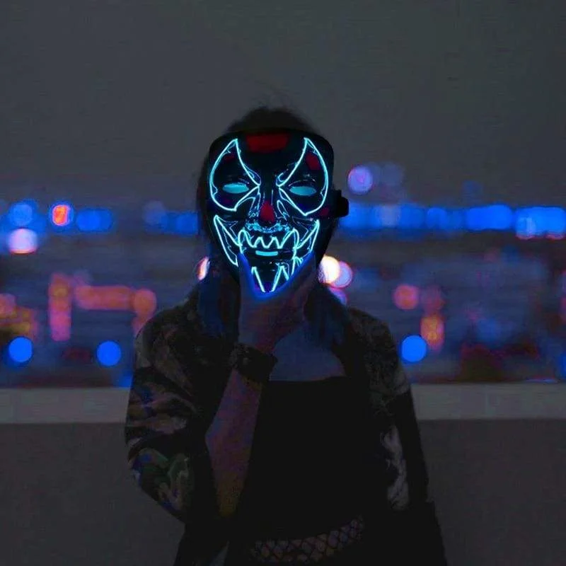 Phantom - Glow in the Dark Halloween Mask