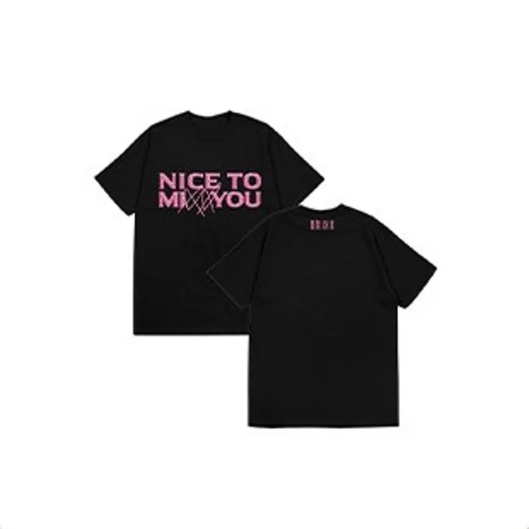 NMIXX Showcase World Tour NICE TO MIXX YOU Logo T-shirt