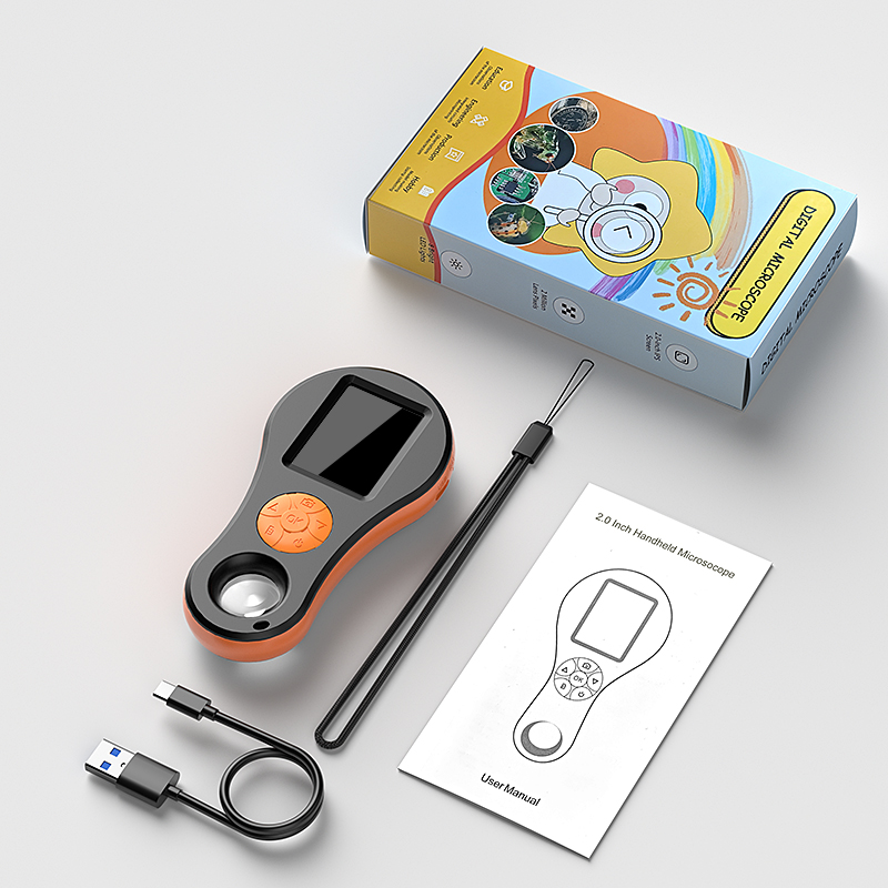 Likron Watches Likron Handheld Digital Microscope with 20-inch IPS Screen