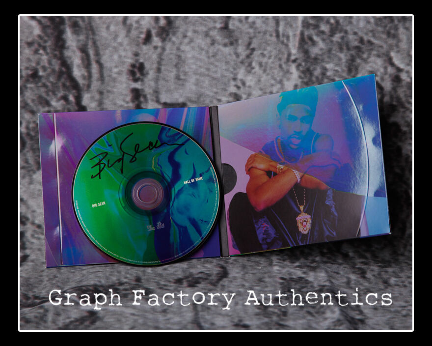 GFA Hall of Fame * BIG SEAN * Signed CD w/ Booklet PROOF COA