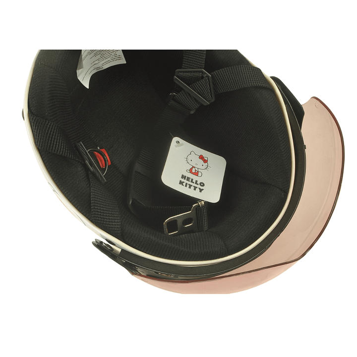 Hello Kitty APPLE Adult Motorcycle Half Face Helmet Skull Cap For