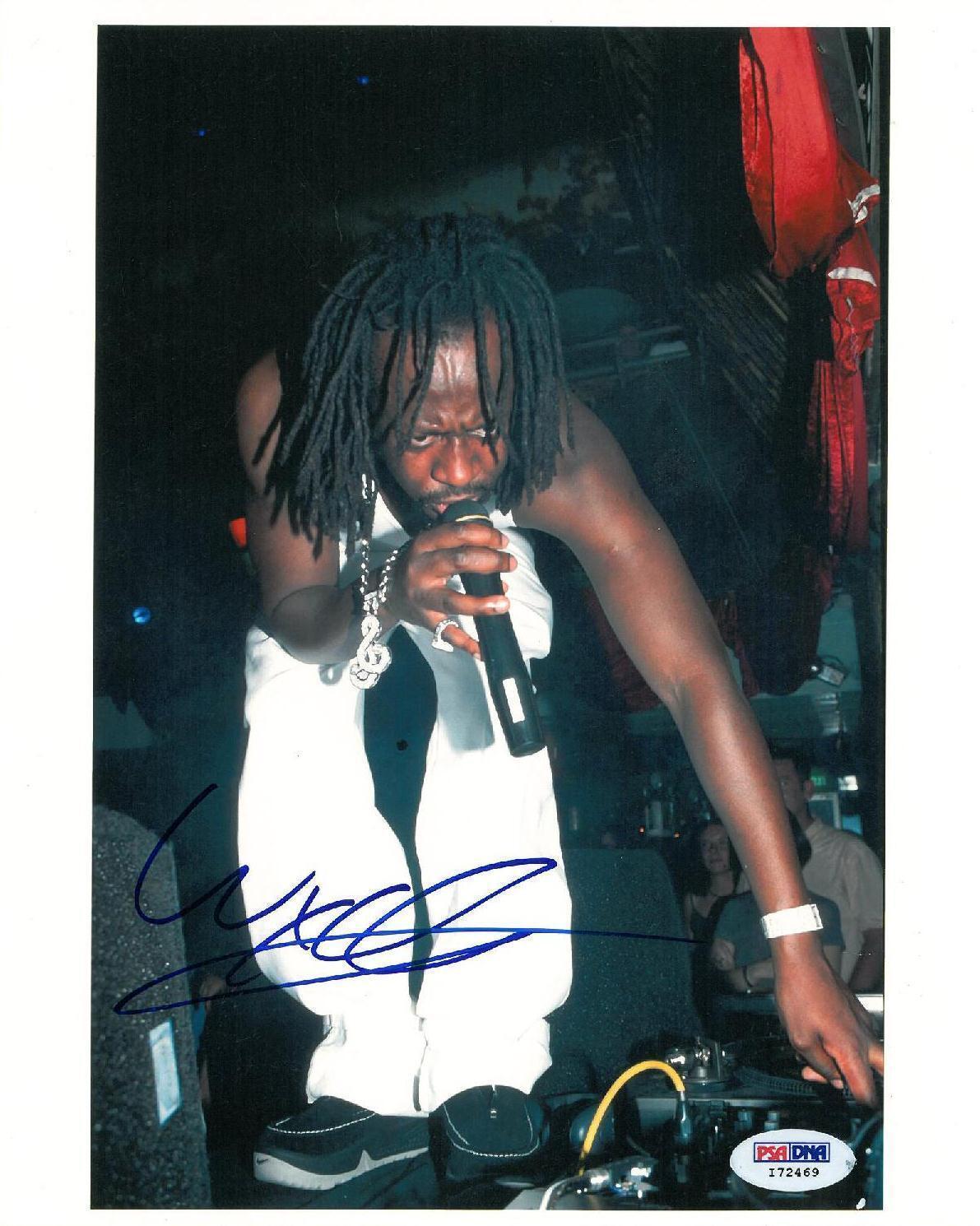 Wyclef Jean Signed Authentic Autographed 8x10 Photo Poster painting (PSA/DNA) #I72469