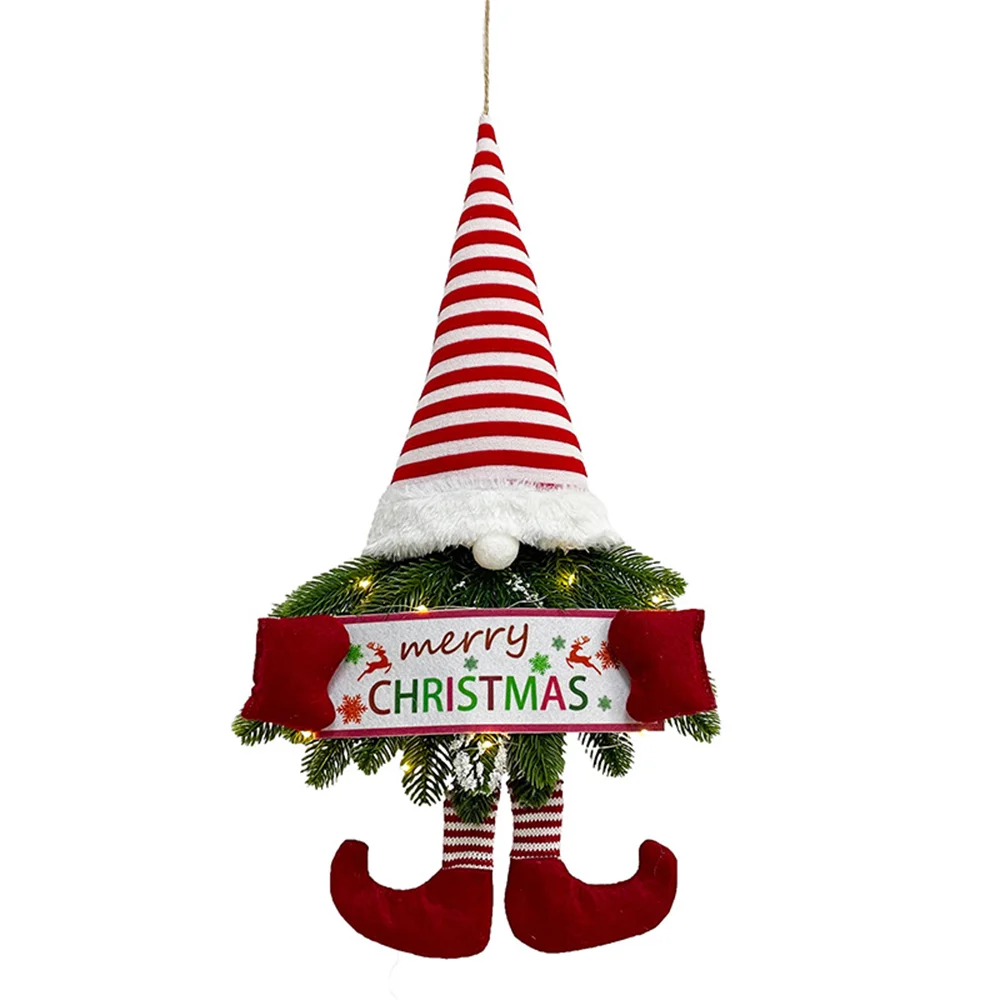 Faceless Gnome Christmas Wall Door Decoration Pendant