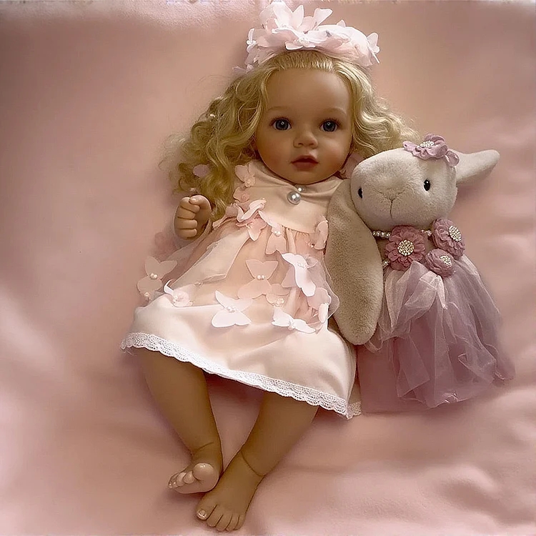 Babeside Quiet Reborn Baby Daisy 20'' Toddler Sweet Princess
