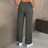 Gioiacombo&trade; Nuovi pantaloni sportivi casual larghi semplici da donna