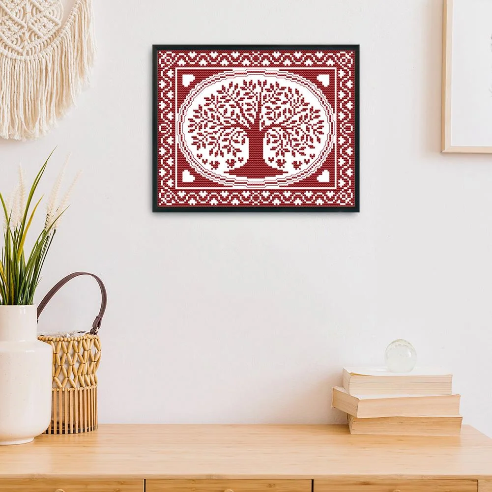 14ct Stamped Cross Stitch - Tree(28*21cm)
