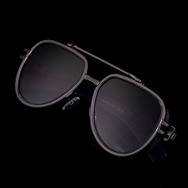 2024 New Retro Sunglasses Men’s High Sense Punk Sunglasses Men’s Sunglasses