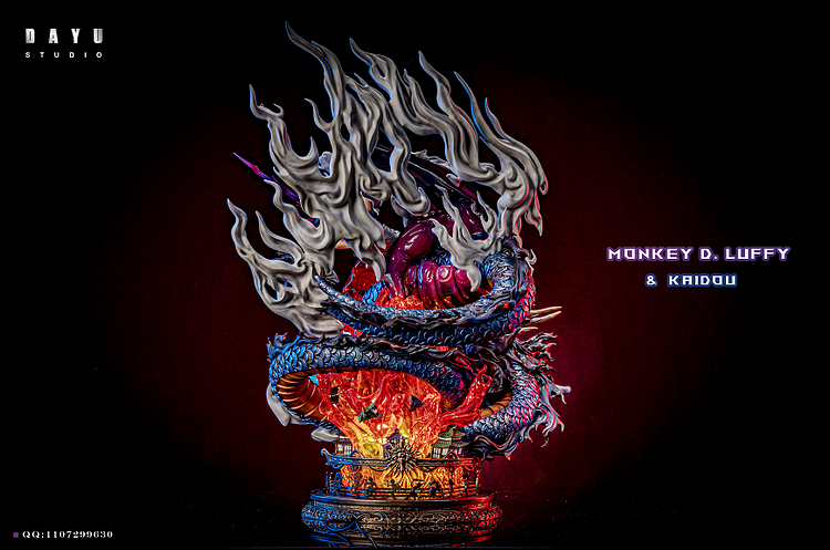 PRE-ORDER DAYU Studio Pokemon Monkey D. Luffy VS Kaido S+ & S- Scale Statue(GK)
