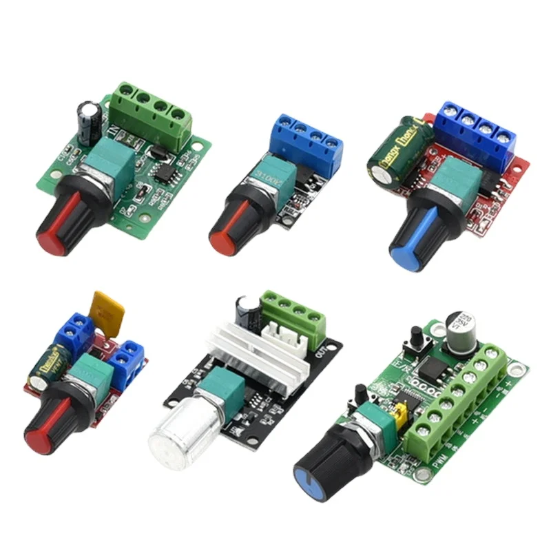 PWM DC motor governor 2A 3A 5A 10A speed control switch function 1803BK 1203BK