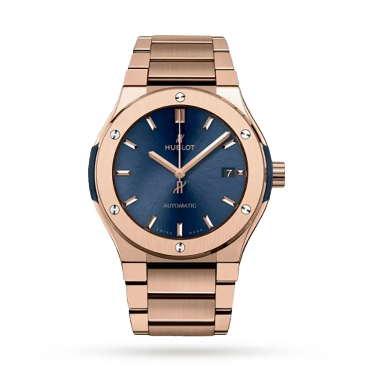 HUBLOT Classic Fusion Blue King Gold 45mm 510.OX.7180.OX【Free Shipping】