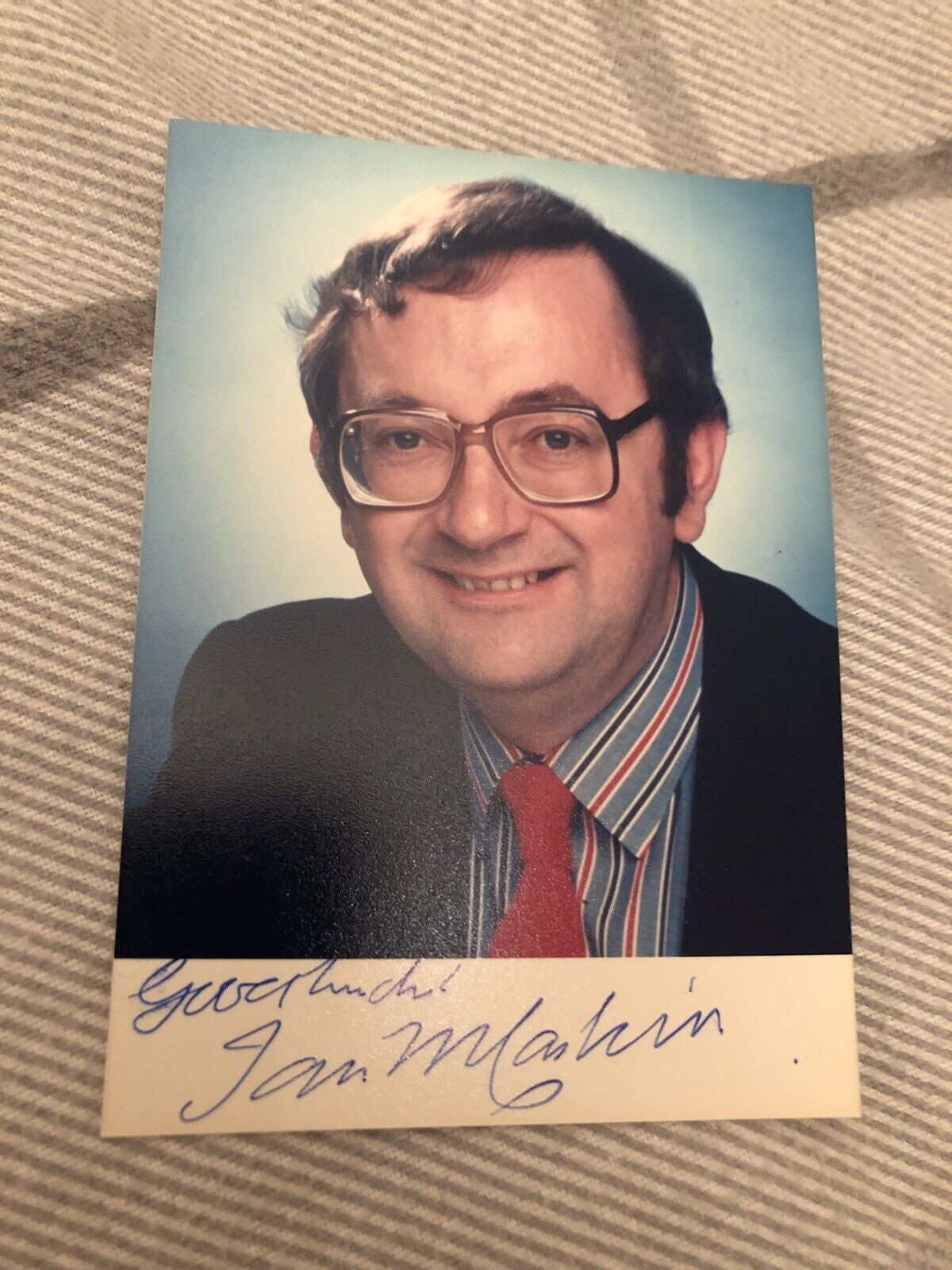 IAN McCASKILL (BBC WEATHER) SIGNED Photo Poster painting