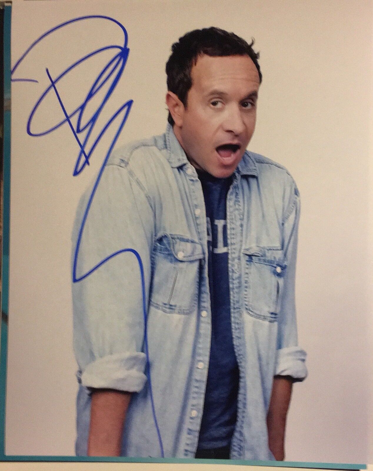 Pauley Shore Signed 8x10 Photo Poster painting COA Autographed D3