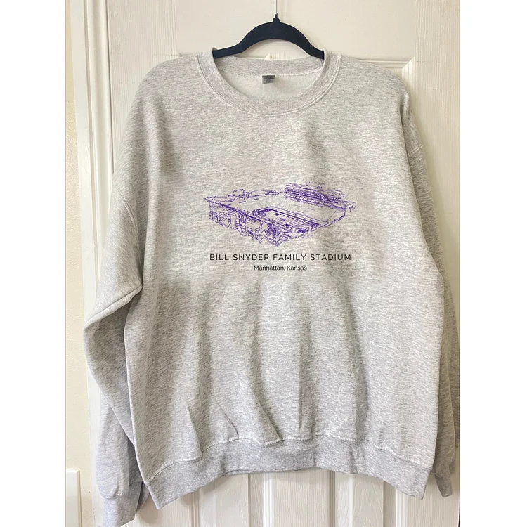 Kansas State Stadium Unisex Crewneck Sweatshirt