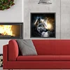 Diamond Painting-DIY Full Round Drill Wolf(40*40CM)