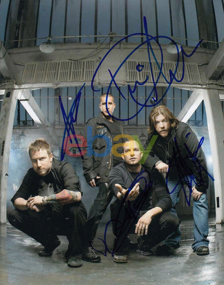 CREED BAND SIGNED 8X10 AUTOGRAPHED Photo Poster painting REPRINT