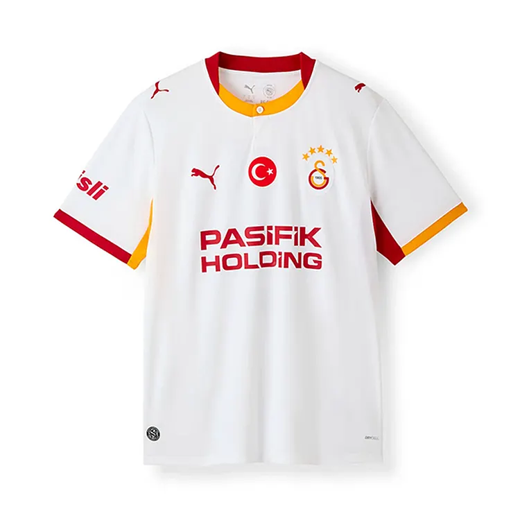 【S~4XL】Galatasaray 26/27 Away Jersey - With Sponsors 1:1 Thai Quality