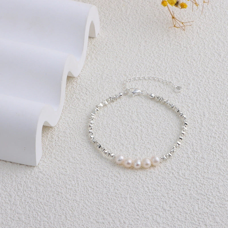 1 Piece 925 Sterling Silver Freshwater Pearl Jewelry Set