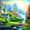 Beautiful Scenery  | Full Round Diamond Painting Kits