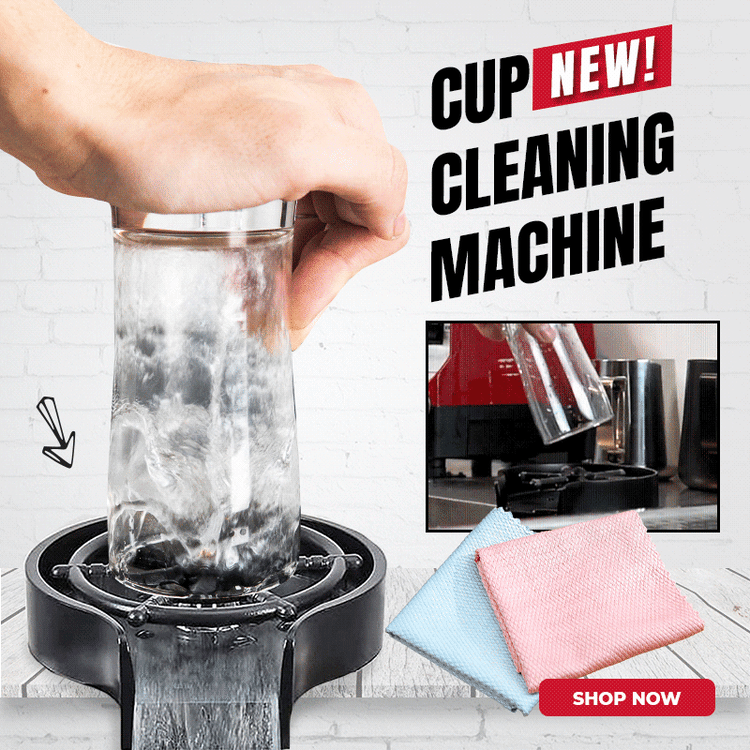 Cup cleaning machine