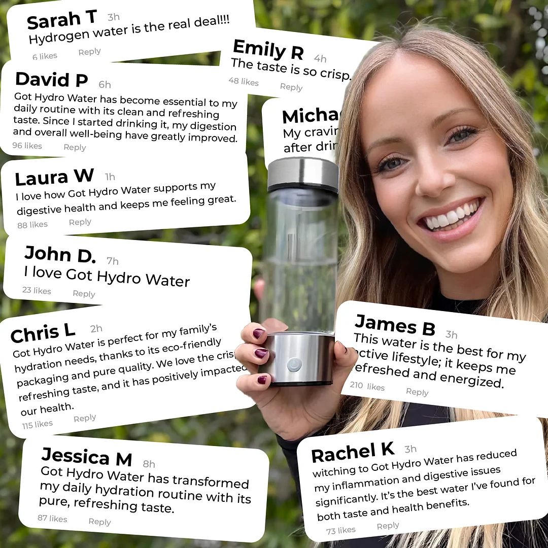 GotHydroWater - Hydrogen Water Bottle | Limited Stock