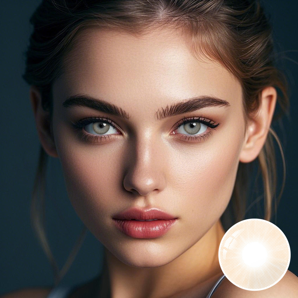 Hidrocor OCHRE BROWN Colored Contact Lenses