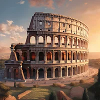 Colosseum in Rome - Diamond Painting