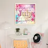 July-18CT Stamped Cross Stitch 25*25cm/9.84*9.84in tapestrymarket