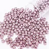 Cross Stitch Bead Embroidery Accessories 2.0mm Metallic Glass Round Beads DI Beads Suitable For 11ct Canvas Hairpin Bracelet Necklace Jewelry Accessories