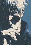 Hong Kong Style Satoru Gojo Decorative Painting - Jujutsu Kaisen - H-TWO Studio