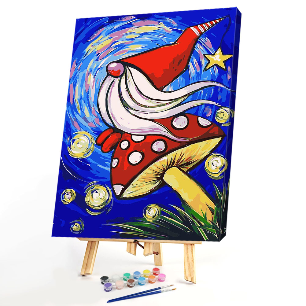 

40*50CM Paint By Numbers-Catoon Mush, 501 Original