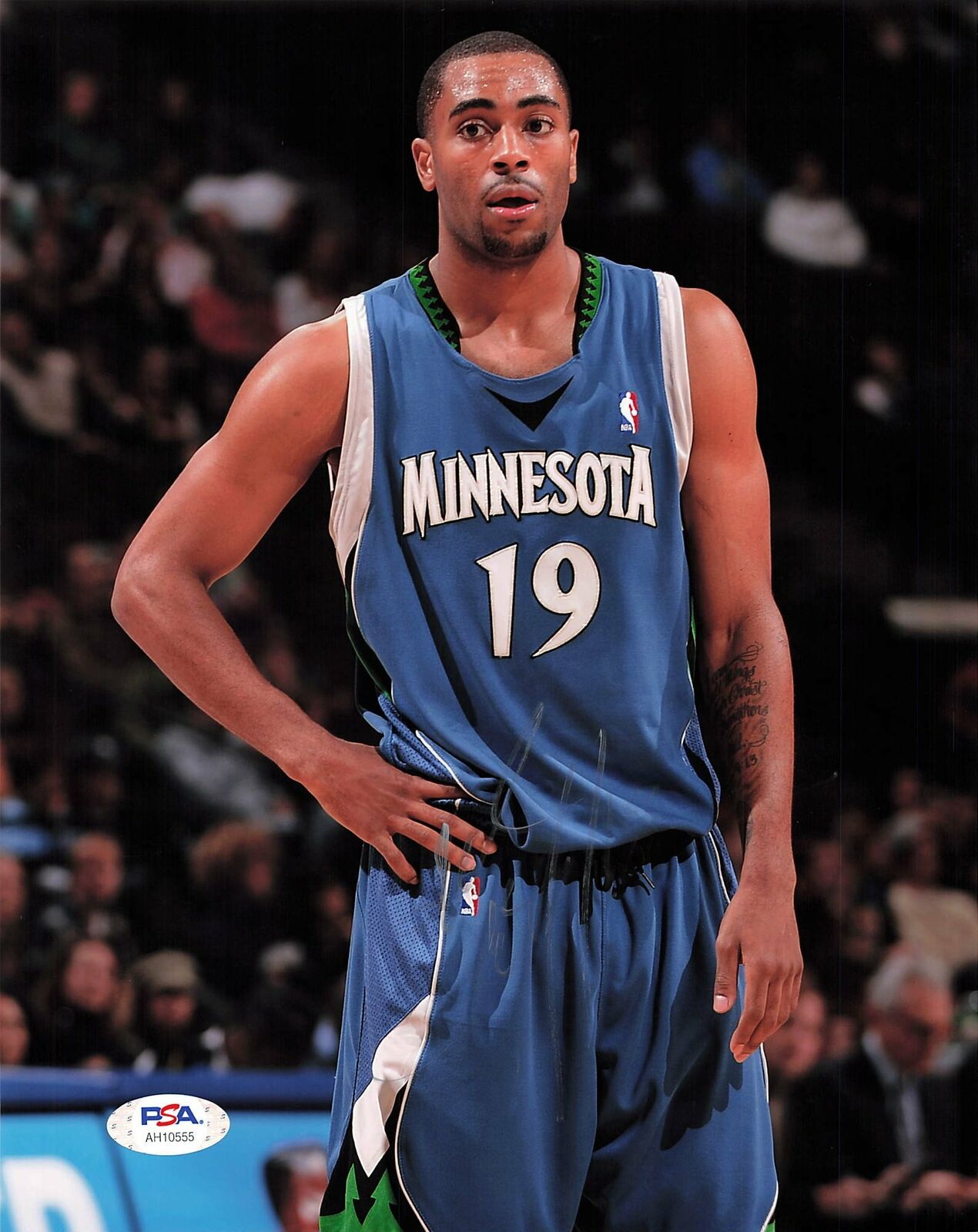 Wayne Ellington signed 8x10 Photo Poster painting PSA/DNA Minnesota Timberwolves Autographed