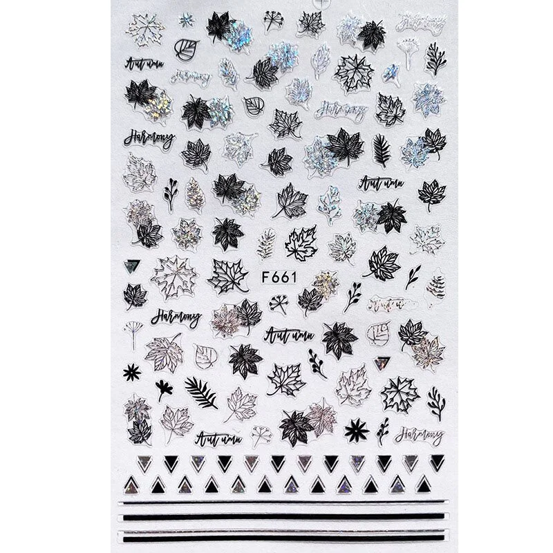 Cherry Fruit Nail Stickers 3D Summer Style Nail Art Transfer Decals Self-Adhesive Slider Wraps Nail Decoration Manicure Foils-Nail Inspo