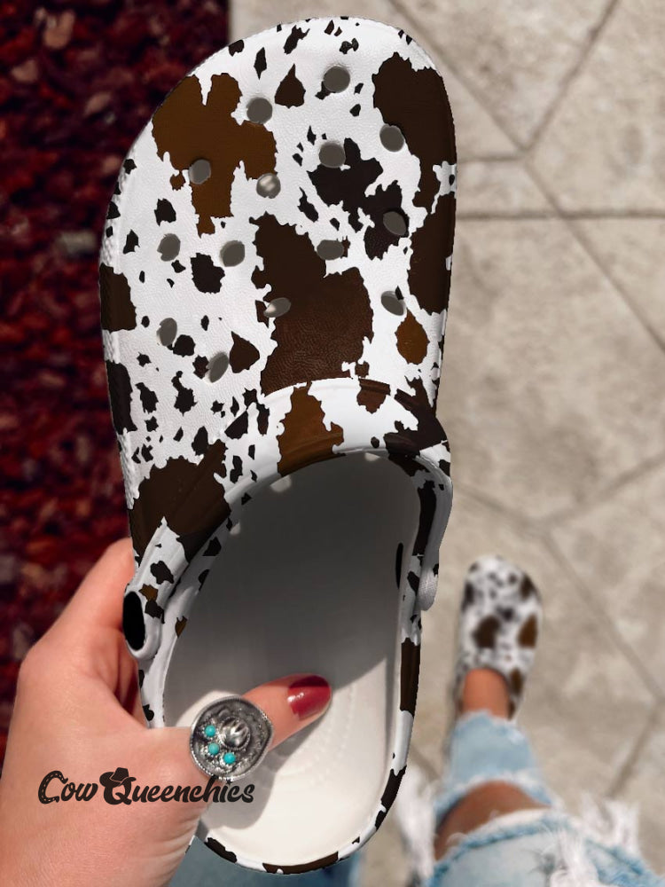 Cow Print Crocs Multicolor / 36