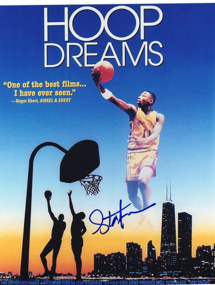 Steve James Signed 8x10 Photo Poster painting w/COA Film Director Hoop Dreams #1