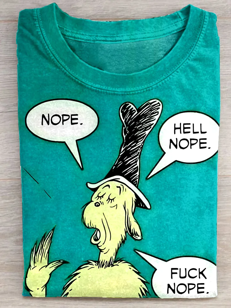 Eagerlys  Fuck Nope T-shirt Eagerlys