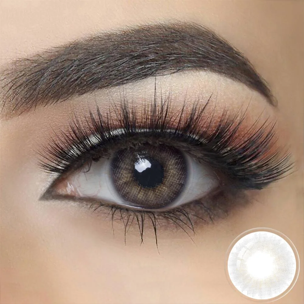 Spanish REAL GRAY Colored Contact Lenses