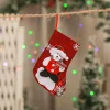 Christmas gift bag candy bag Santa Claus socks decoration Christmas tree pendant