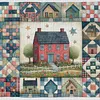 Colorful House-11CT Stamped Cross Stitch 50*50cm tapestrymarket