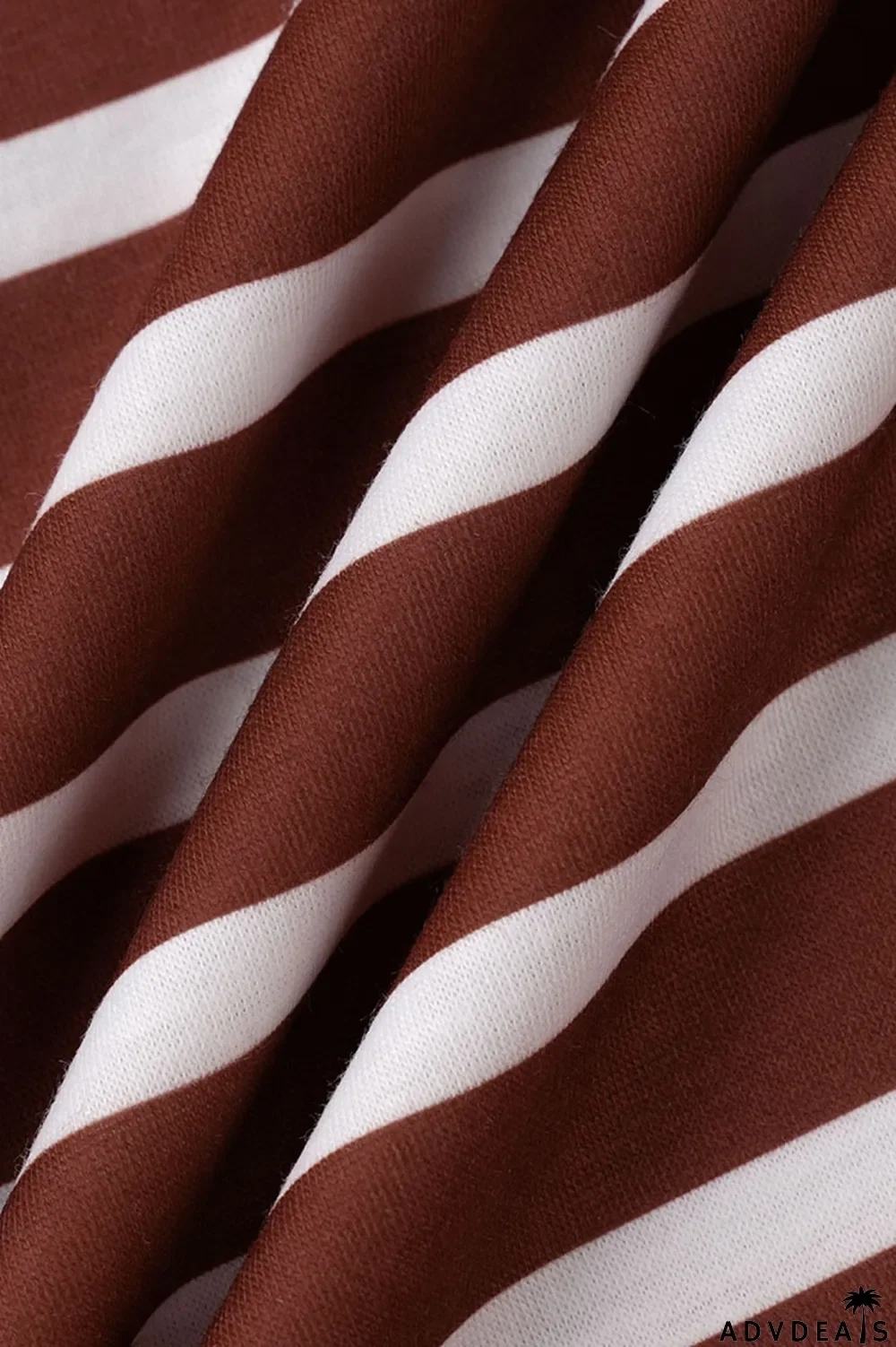 Red Casual Striped Print Patchwork V Neck Straight Plus Size Dresses