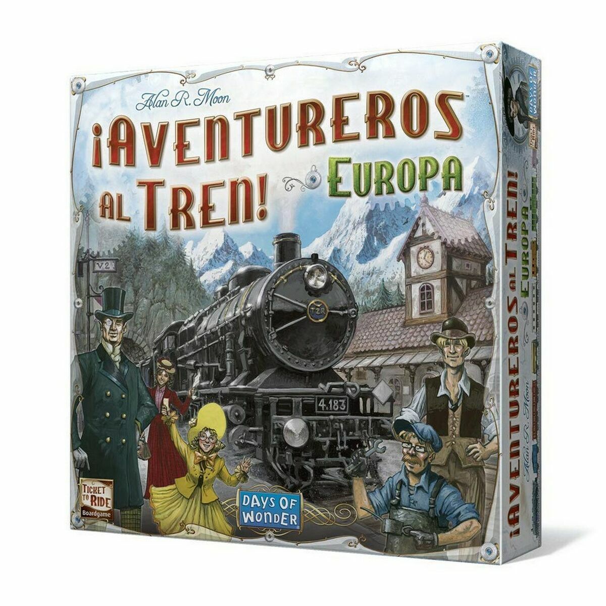 Board game &iexcl;Aventureros al Tren! Europa Asmodee (ES)