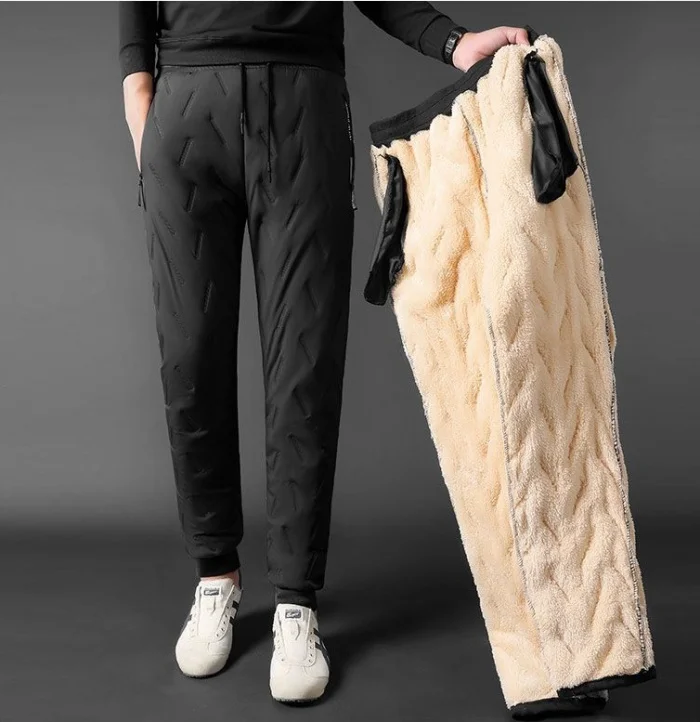 Men's Velvet Thickened Thermal Pants