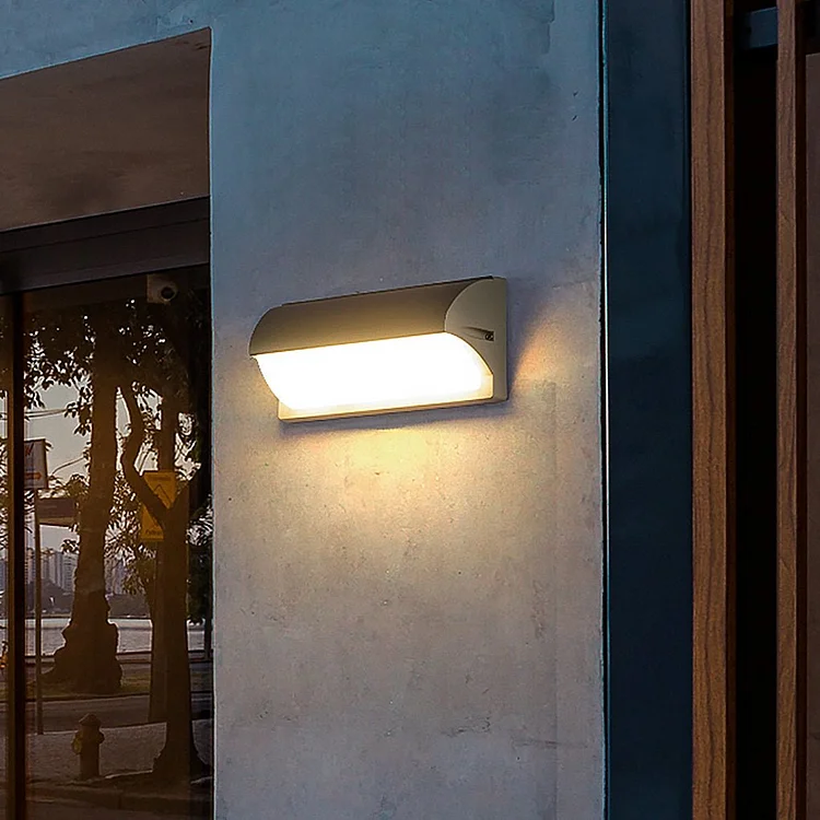 Modern Minimalist LED Waterproof Wall Light for Outdoor Villa Courtyard Balcony - Appledas