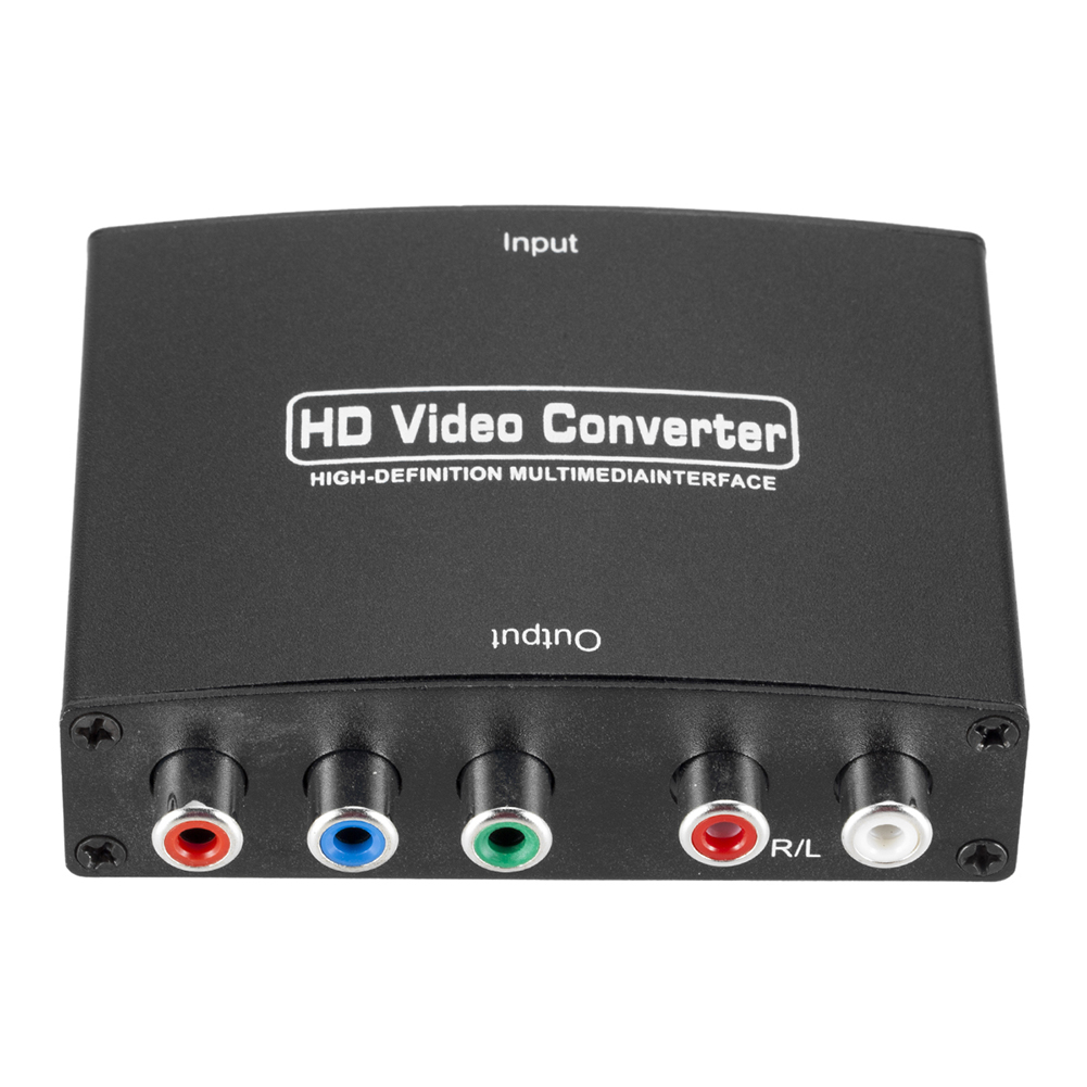 

HDMI-compatible to YPBPR Component Converter 1080P Video R/L Audio Adapter for TV PC, 501 Original