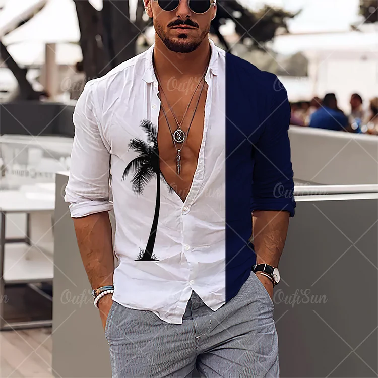 Outdoor Casual Long Sleeve Shirt |Fashion Men's Shirt
