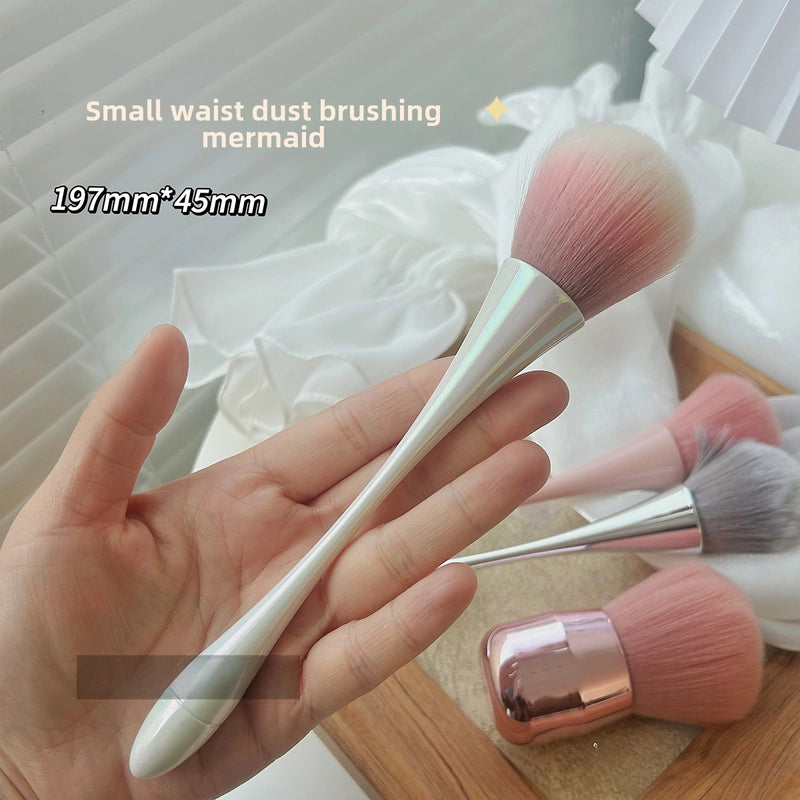 Nail Tools Small Man Waist Dust Brush Japanese Long Handle Blush Brush Korea Cleaning Brush Nail Desktop Dust Brush