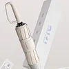 Ring buckle umbrella, Reflective Safety Strip, Sturdy Windproof, Travel Portable