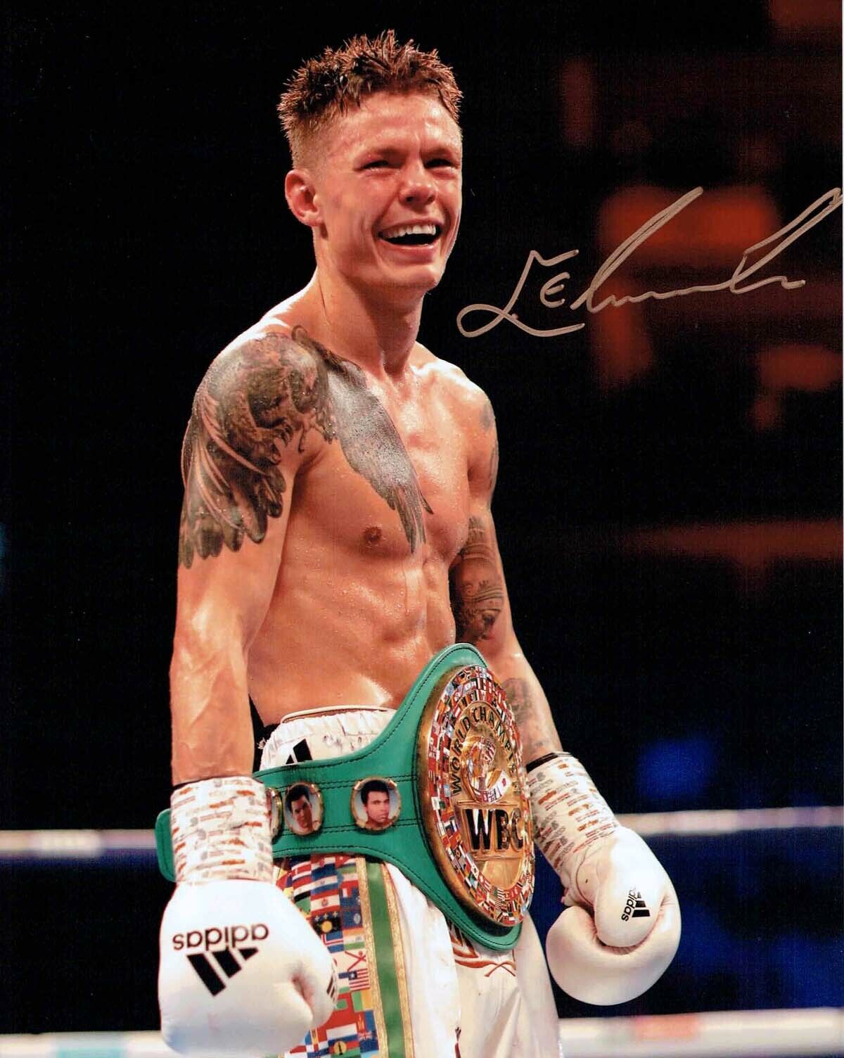 Charlie EDWARDS WBC World Champion Boxer Signed 10x8 Photo Poster painting 1 AFTAL COA