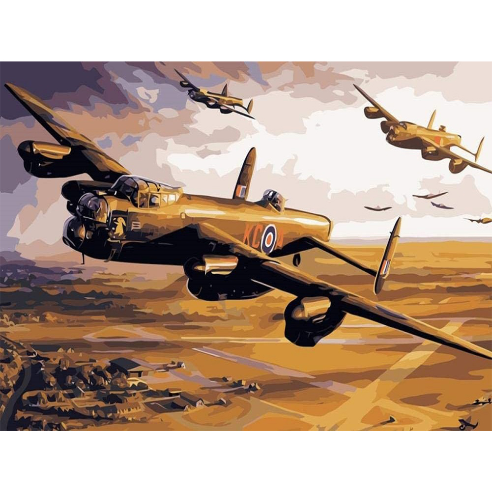 

Airplane - Round Drill Diamond Painting - 40*30CM, 501 Original